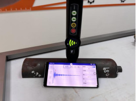 TG-50 espesor del revestimiento y vibración tres en uno medidor de espesor electromagnético ultrasónico