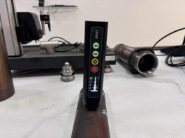 TG-14D Pantalla LCD de 1,47 pulgadas I-E E-E Electromagnético EMAT Medidor de espesor ultrasónico