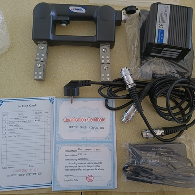 Detector de fallas de yugo de partículas magnéticas de CA y CC de pruebas de partículas magnéticas HCDX-Y9