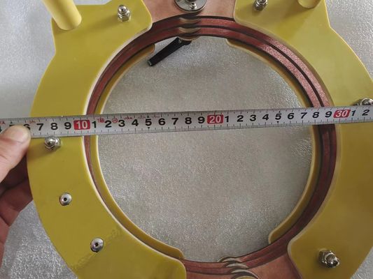 Detector de fallas de bobina abierta y cerrada portátil HCDX-C300S, campo magnético máximo de 110Gs para pruebas de piezas de trabajo