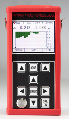 TG-6200 Display numérico portátil A / B escaneo Medidor de espesor de revestimiento por ultrasonidos no metálicos
