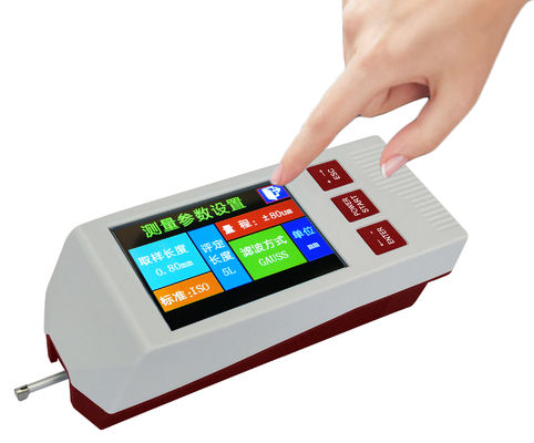 22 Parámetros TFT pantalla táctil Teste de rugosidad portátil con gráfico