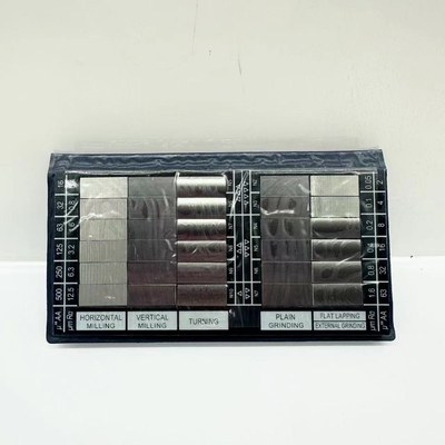 45 Comparador de rugosidad superficial del acero de supercarbono
