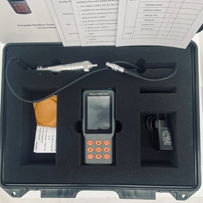 Teste de dureza ultrasónica portátil Instrumento NDT de medición de alta precisión
