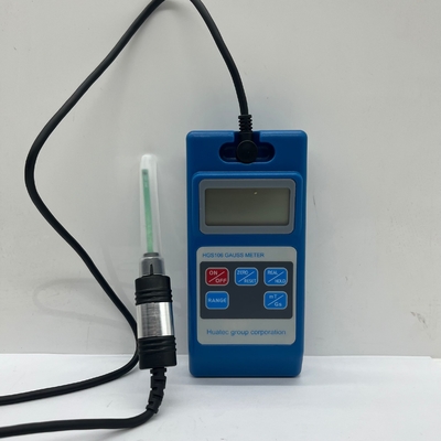 HGS-106 Métro de intensidad de Gauss de inducción magnética de CC digital portátil profesional con rango de medición de 0-300mT-3000mT