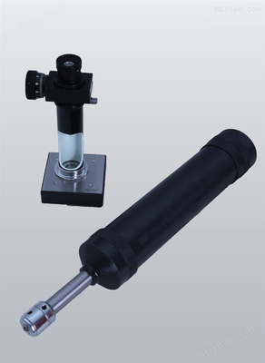 HBX-0.5 Metal negro Tester de dureza Brinell portátil con capacidad de impacto de 4.9J y diámetro de bola de acero de 10 mm