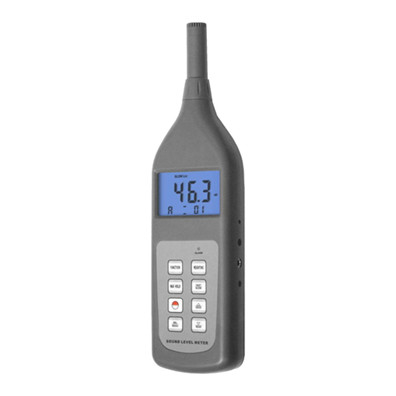 30 Medidor de nivel de sonido de memoria de grupo HSL-5868P Tipo de condensador de electreto de 1/2 pulgada para lecturas precisas