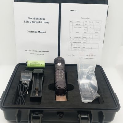 Potente DG-10 LED lámpara de linterna ultravioleta 5H Tiempo de carga