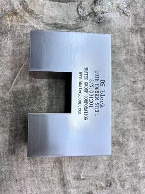 DS Bloque de calibración de distancia y sensibilidad de acero al carbono