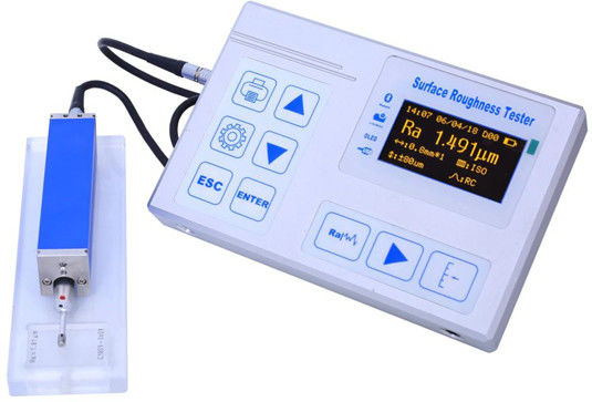 SRT7110 Pantalla OLED de 4 pulgadas 22 parámetros Probador de rugosidad de superficie