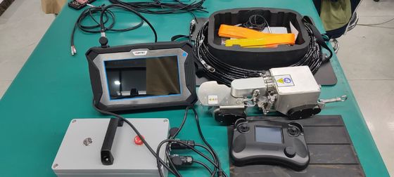 TG-M70C Robot de medición de la corrosión por rastreo magnético y del espesor ultrasónico electromagnético para la detección de la corrosión de paredes de placas