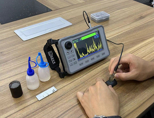 Teste de profundidad ultrasónica TG-8000 para capa endurecida por inducción