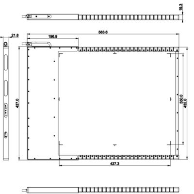 H3543HWF-AG 139μm Panel DR curvado de silicio amorfo A-Si