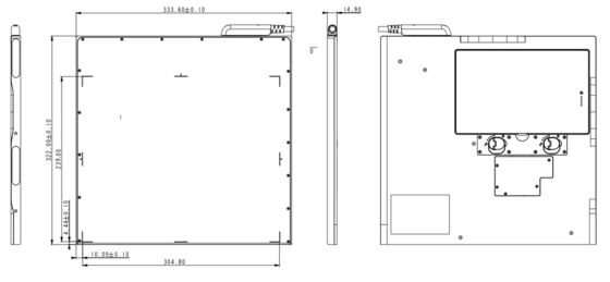 H3024WCH-HG IP54 Inspección inalámbrica de tuberías DR Detector de panel plano