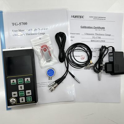 Medidor de espesor ultrasónico digital de alta precisión portátil con escaneo A/B