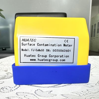 FJ-CoMo50 Α Β Monitor de contaminación superficial por radiación con capacidad de almacenamiento de datos integrada de 60.000