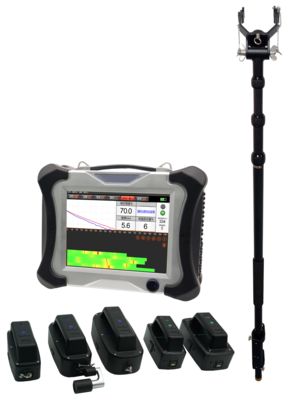 HEF-17 Pulse Eddy Current Metal Pipe Wall Thickness Tester con pantalla LCD