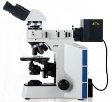 Microscopio metalográfico polarizador HM-50P, aumento 50-500X