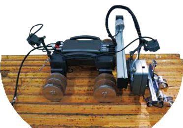 TG-M80 Sistema de medición del espesor de la pared magnética de rastreo refrigerada con agua