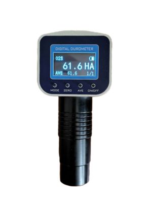 HT-6620 Durómetro Shore Portátil 0-30s Ajuste de Tiempo Pantalla OLED USB Alta Precisión para Caucho Plástico