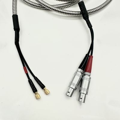 Cable doble Lemo 01-Microdot para equipos de END de alta temperatura