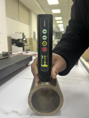 Medidor de espesor ultrasónico electromagnético sin contacto y sin agente de acoplamiento tipo bolígrafo de bolsillo