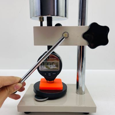 Tester de dureza digital de bolsillo con rango 0-100HD, conforme con las normas DIN53505 y ASTMD2240