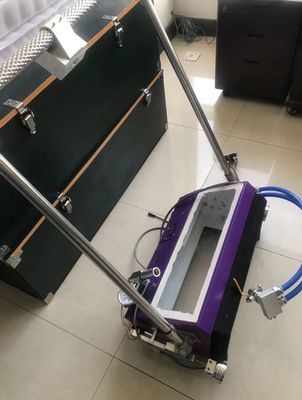 Detector de fugas de soldadura de caja de vacío con grado de vacío de 60kPa longitud de detección de soldadura de 400 mm y electromagnéticos de fuerza de succión de 85 kg