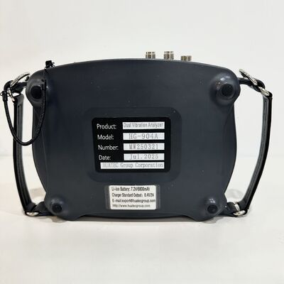 Cuenta con un puerto de entrada versátil que se puede conectar a varios tipos de sensores. Analizador de vibraciones multifuncional de cuatro canales