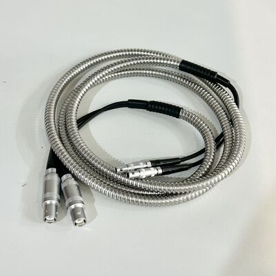 Cable TR UT Lemo 00-Lemo 01 de alta temperatura con cubierta de acero