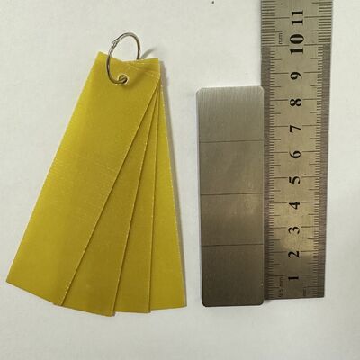 Bloques de calibración de instrumentos de END Detector de defectos por corrientes parásitas