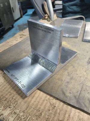 25 Defectos de las partículas magnéticas/dye penetrantes Kit de ensayo estándar MT/PT KIT