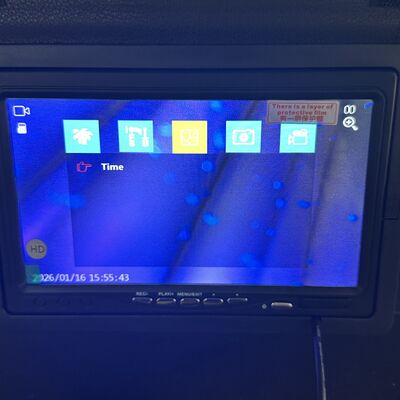 Inspección con endoscopio ultravioleta interno de tubos de intercambiador de calor DG-800