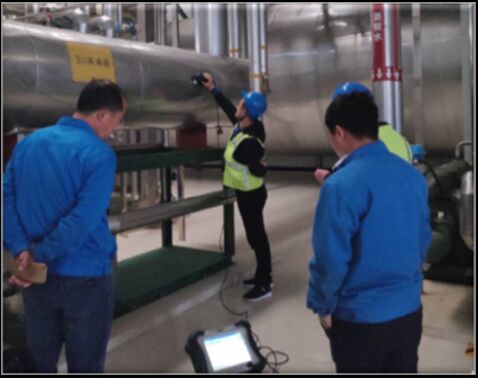 HEF-17B Corriente Eddy de pulso inspección en servicio espesor de pared de tubería metálica fuera de la capa de revestimiento Instrumento de detección