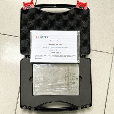 Bloque de prueba de penetración fluorescente PSM-5 para comparación de penetración y verificación de sensibilidad del penetrante