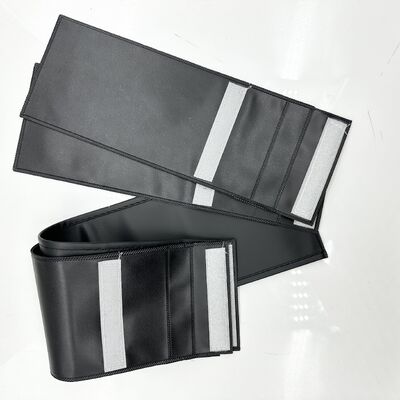 Casete de velcro de doble capa.