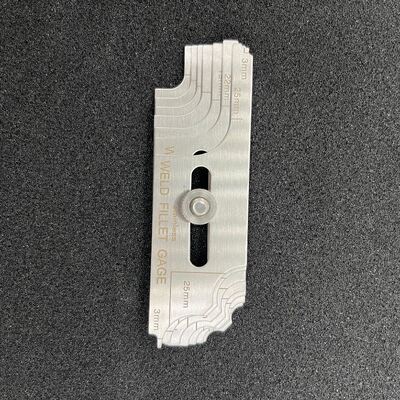 MG-11 Medidor de soldadura de filete profesional para la inspección de la calidad de la soldadura