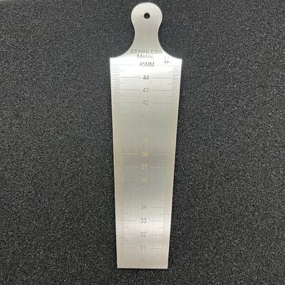 Medidor de doble escala de medidor de cuña medidor de medidor de cone para la medición de la brecha de las raíces de soldadura