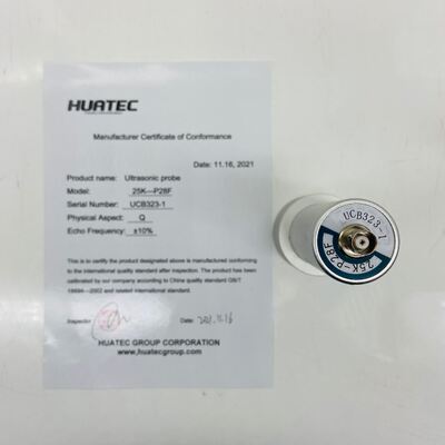 Transductor de sonda NDT ultrasónica de alta sensibilidad para la detección de materiales no metálicos