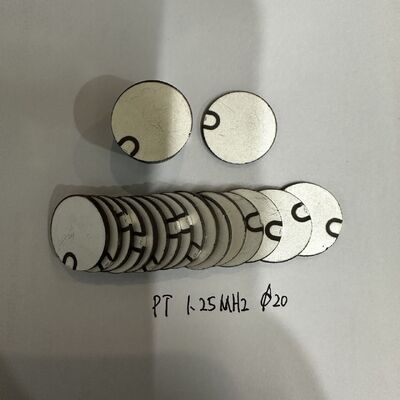 Piezoelectric Ceramic Single Crystal Composite Wafer for High Frequency Ultrasonic Transducer