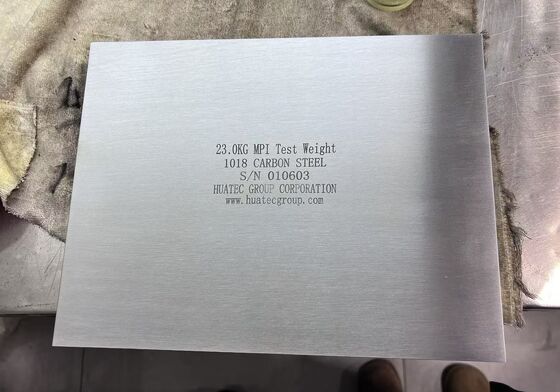 Bloque de calibración de la fuerza de elevación de partículas magnéticas NB/T 47013.4 Bloque de ensayo NDT estándar