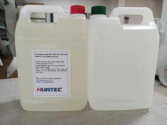 Revelador y fijador para película de rayos X industrial HUATEC D5 y D7