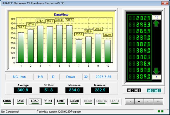 RHL-49 Tester portátil de dureza de la barra de acero para aleación de aluminio de acero inoxidable