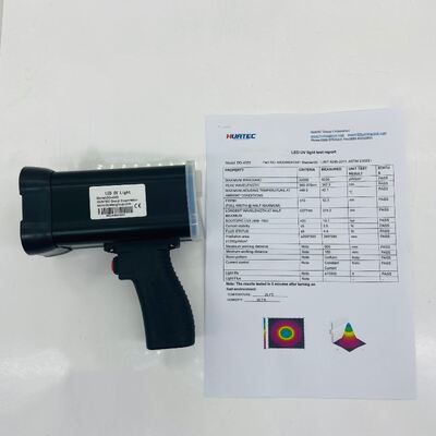 Luz LED-UV de mano, operación dual AC directa y batería DC