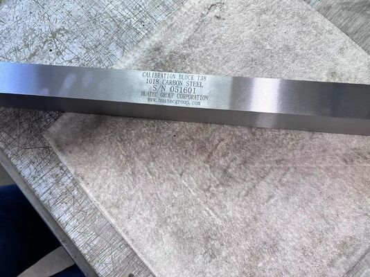 API 19mm 38mm 75mm Bloque de calibración de referencia ultrasónica estándar con agujeros perforados laterales para pruebas UT