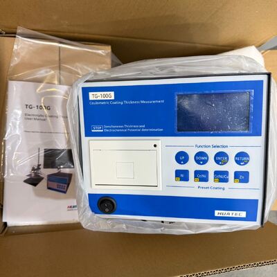 Probador de espesor de recubrimiento de níquel multicapa medidor de espesor culombimétrico electrolítico TG-100G