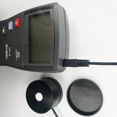 UV-A Industrial 365nm 420nm Medidor de irradiación UV de la fuente de luz UV