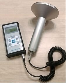 FJ-6108 100cm2 ZnS Scintillación Alfa Beta Gamma Detector Monitoreo de contaminación radiactiva de superficie