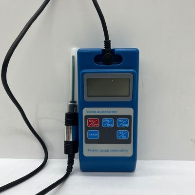 Conversión de rango de medidor de Gauss magnético Digital portátil 300MT/3000MT