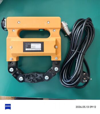 HCDX-220 Detector de defectos de yugo de corriente alterna electromagnético ligero, doble fuente de alimentación, probador de defectos de estructura de acero